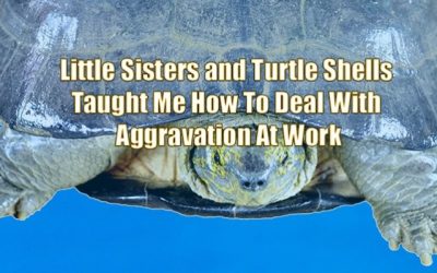 Little Sisters and Turtle Shells Taught Me How to Deal With Aggravation at Work